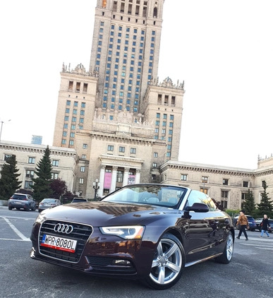 Audi A5 cena 72600 przebieg: 148000, rok produkcji 2015 z Piastów małe 106